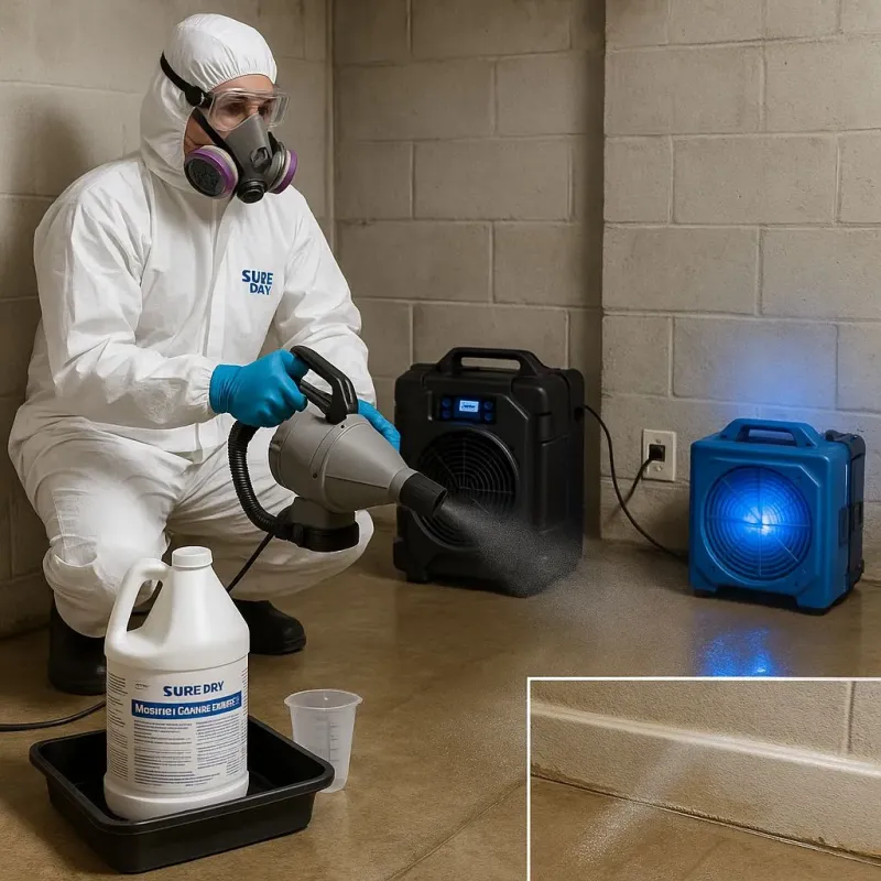 Sanitization and Odor Removal process in Jackson County, OR